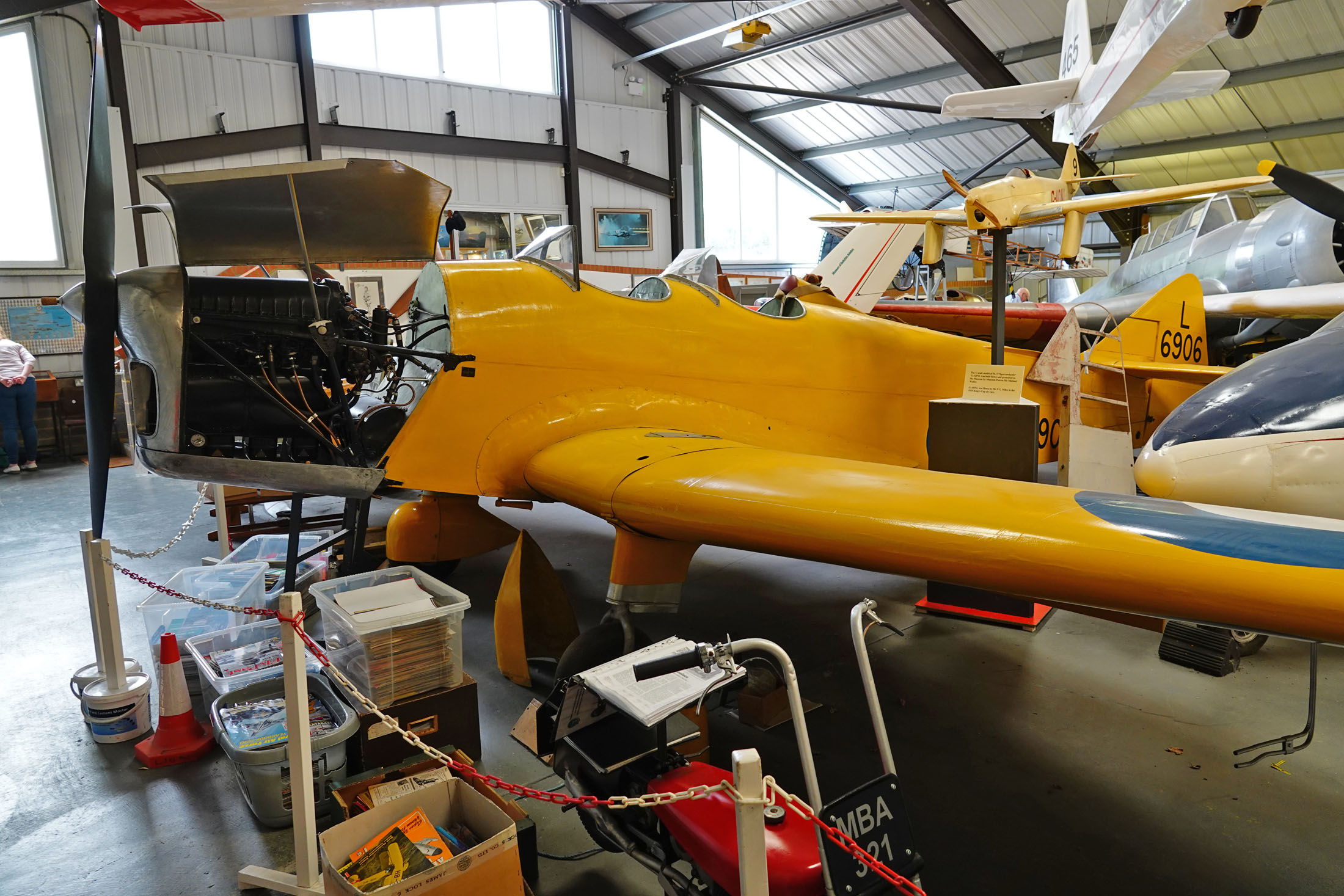 Miles M.14A Hawk Trainer III L6906 RAF, Museum of Berkshire Aviation, Woodley