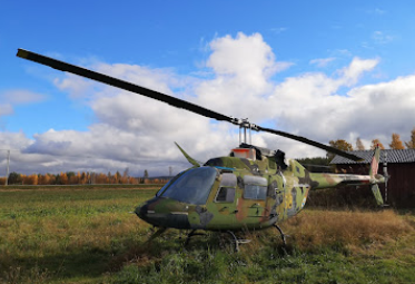 Agusta Bell Hkp6A Jet Ranger 06268 68 Swedish Army