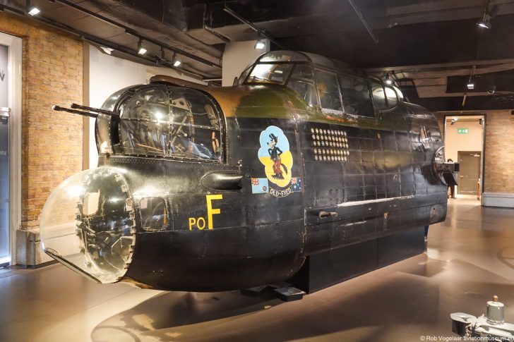 Avro Lancaster B.1 (front fuselage) DV372/PO-F RAF | (IWM) Imperial War Museum London