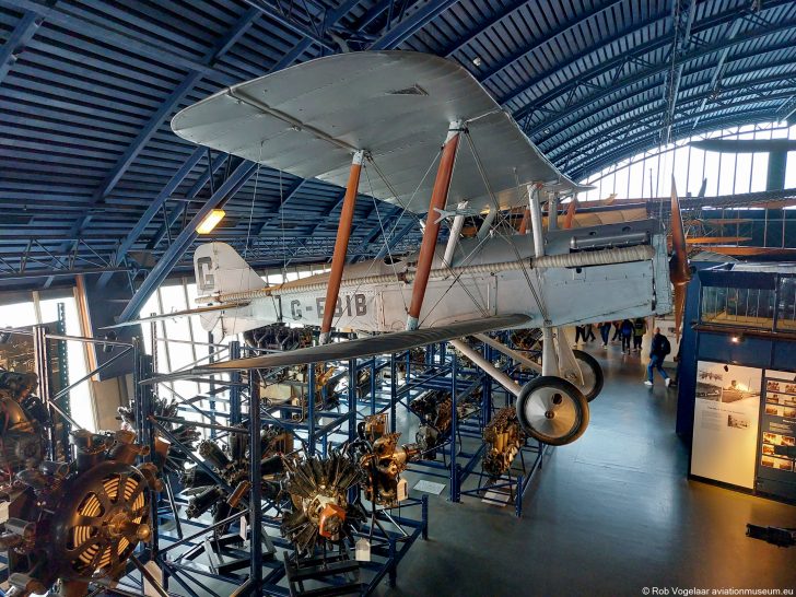 Royal Aircraft Factory SE.5A Scout G-EBIB Savage Skywriting Company | Science Museum London