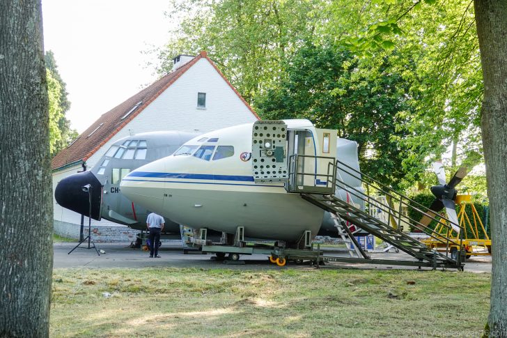 Boeing 727-29C CB-01 Belgian Air Force, VZW DAKOTA, Documentation Center of 15 WING, Melsbroek, Belgium