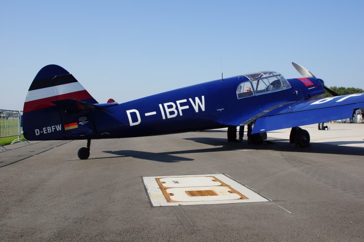 Messerschmitt Bf (Me) 108 B Taifun (D-EBFW) D-IBFW Messerschmitt Flugmuseum