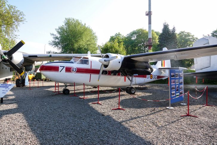 Percival (Hunting Percival) P-66 Pembroke C.51 OT-ZAG/RM7/7 Belgian Air Force, VZW DAKOTA, Documentation Center of 15 WING, Melsbroek, Belgium