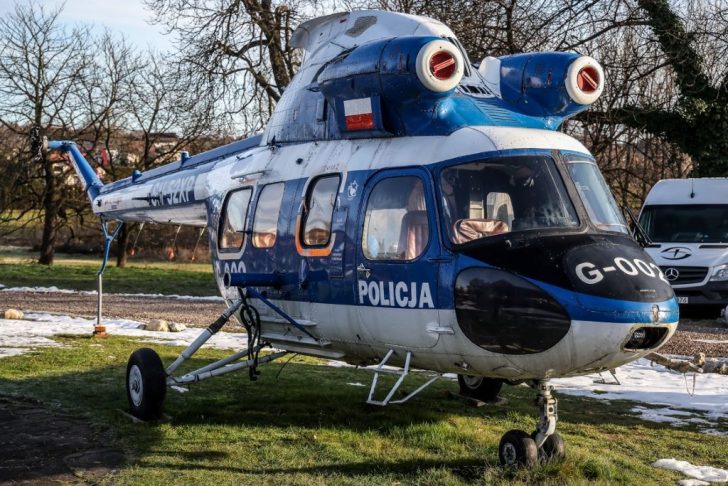 PZL Kania SN-52XP Muzeum Ratownictwa G-002 Policja