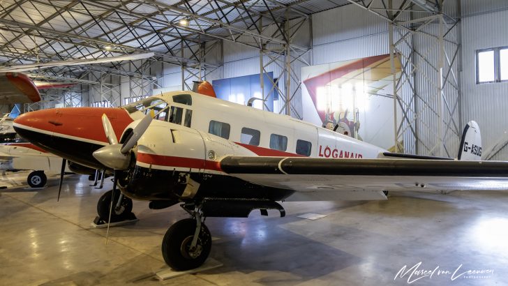 Beech E18S G-ASUG Loganair