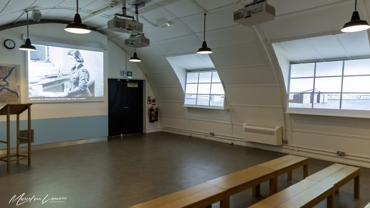 East Fortune hangar inside