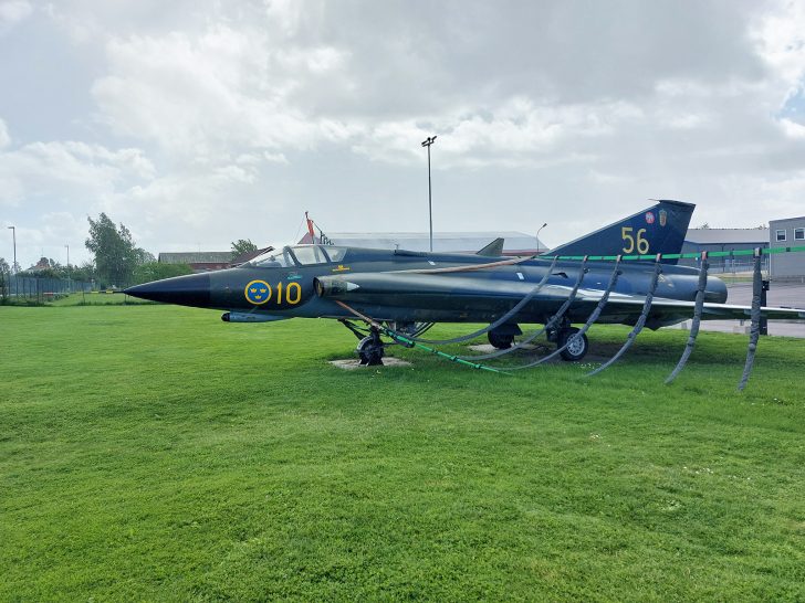 Saab J35F Draken 35566/56 Swedish Air Force