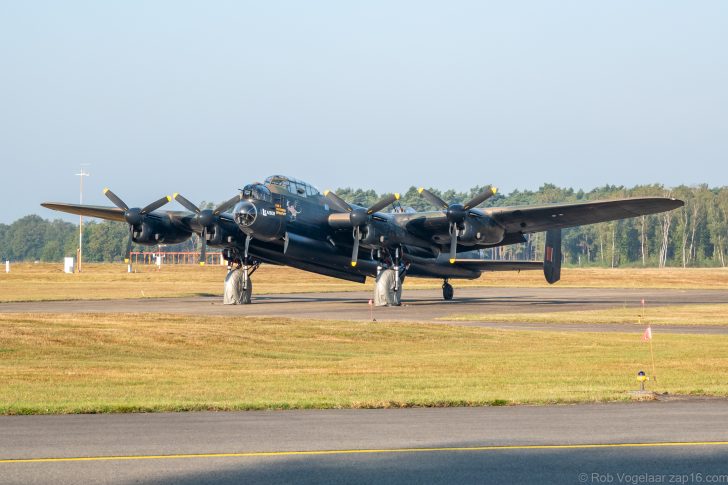 Avro Lancaster I PA474/AR-L/VN-T BoBMF RAF at Kleine Brogel spottersday 2024 | Rob Vogelaar