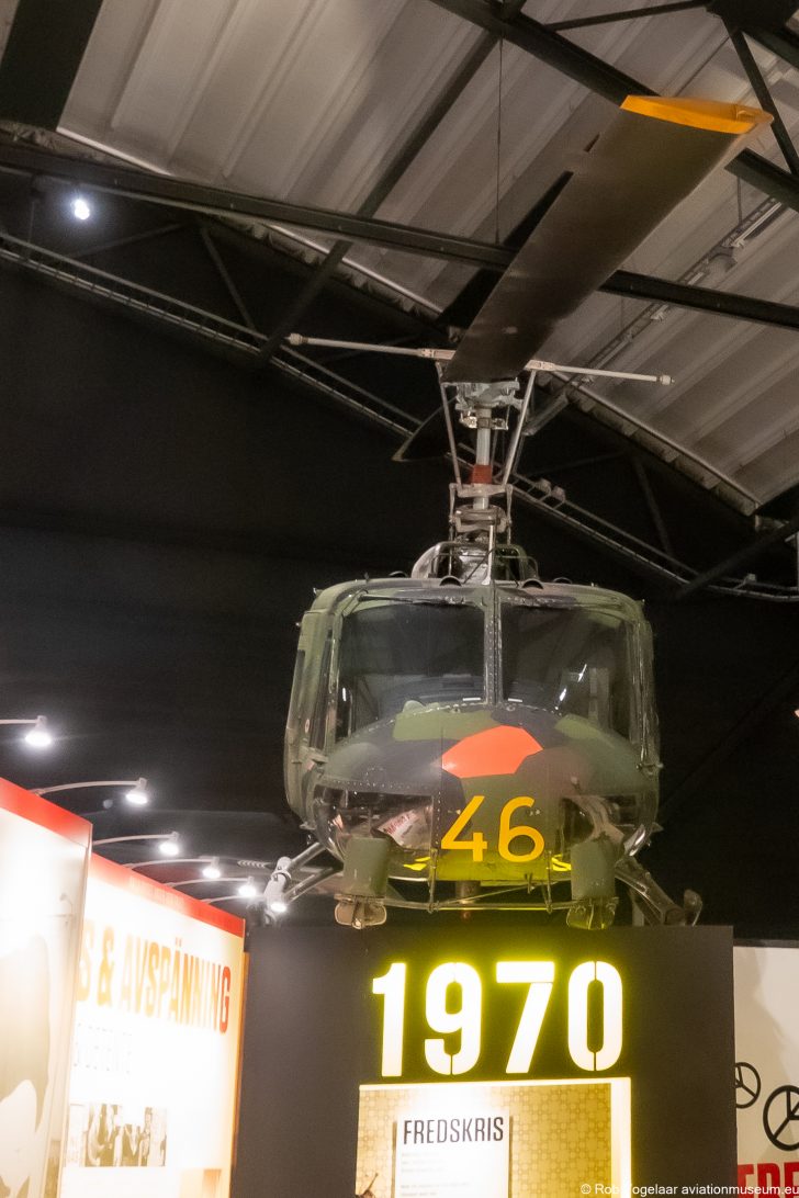 Agusta-Bell 204B (Hkp4B) 3306/4- 46 Swedish Army, 