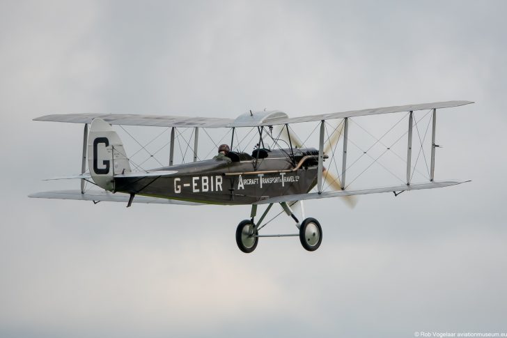 de Havilland DH-51 Moth G-EBIR AT&T, Shuttleworth Collection