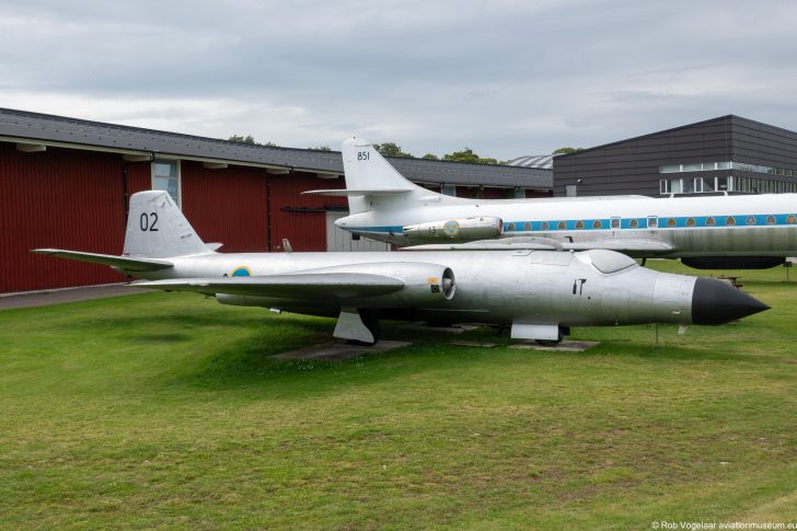 English Electric Canberra B.2 (Tp52) 52002/8-02 Swedish Air Force