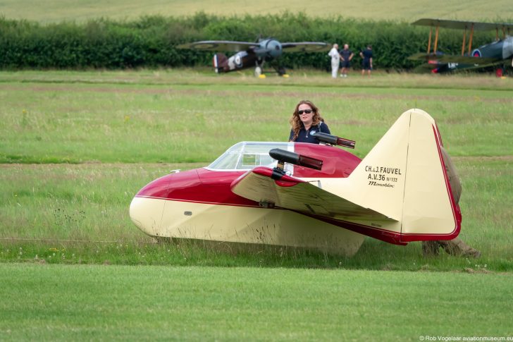 Fauvel AV-36 Monobloc BGA1999, Shuttleworth Collection