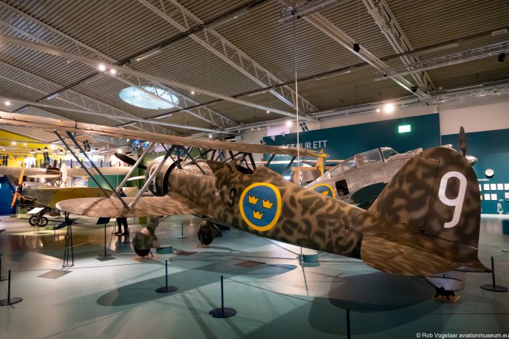 Fiat C.R.42 (J11) 2543/9 Swedish Air Force