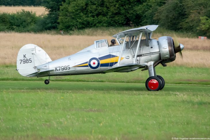 Gloster Gladiator Mk.1 (G-AMRK) K9785 RAF, Shuttleworth Collection