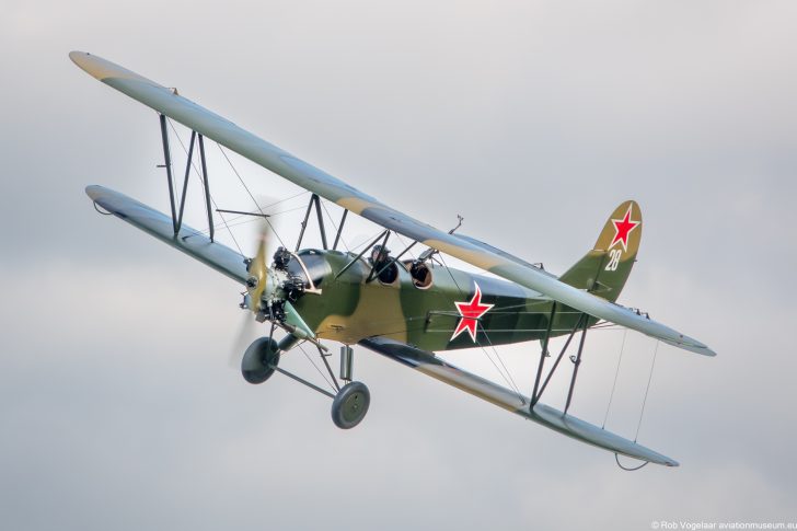 Polikarpov Po-2 (G-BSSY) 28 Russian Air Force, Shuttleworth Collection