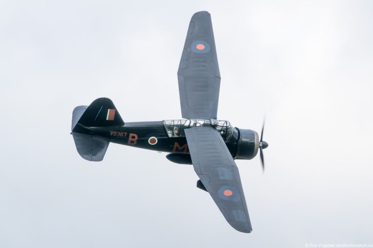 Westland Lysander IIIA (G-AZWT) V9367/MA-B RAF, Shuttleworth Collection