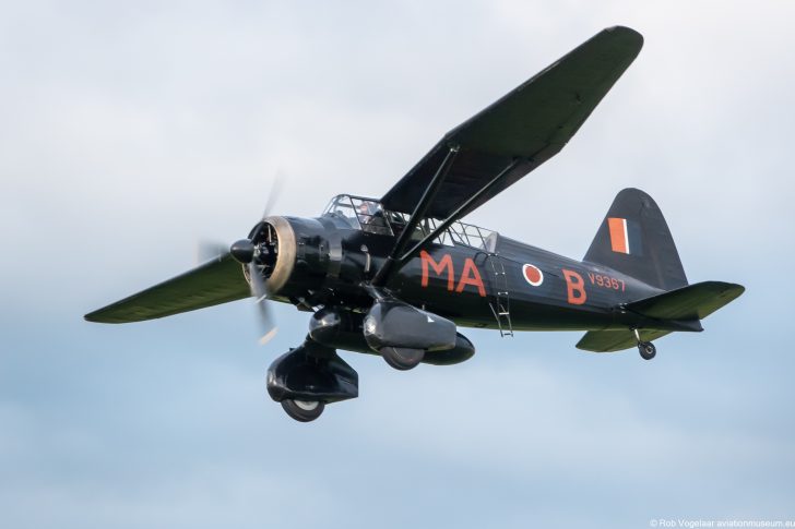 Westland Lysander IIIA (G-AZWT) V9367/MA-B RAF, Shuttleworth Collection