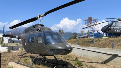 Agusta Bell AB.206C-1 Jet Ranger 607 Albanian Air Force Muzeu i Historisë së Forcave të Armatosura