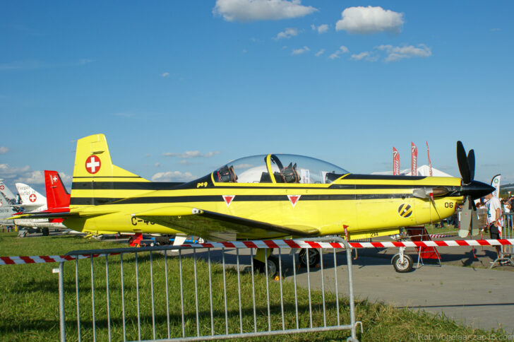 Pilatus PC-9 C-406 Zielflugstaffel Swiss Air Force